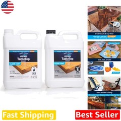 Durable 2 Gallon Table Top Epoxy – UV Stable, Impact Resistant, Crystal Clear