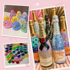 Versatile 40-Color Rhinestone Crafting Set – 40,000 3mm Gems & Glue Included