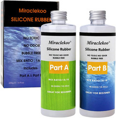 Silicone Mold Making Kit Liquid Silicone Rubber 15A Platinum Silicon
