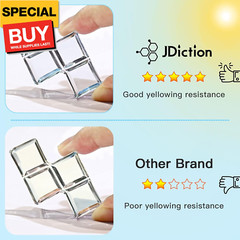 UV Resin, Upgrade 300g High Viscosity Hard UV Resin with Crystal Clear Resins Ki