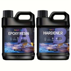 Fast Cure 1:1 – Clear Epoxy Resin – 19oz/40oz/81oz/1.5 Gall/2.3 Gall Kit