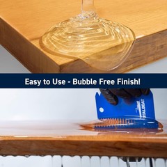 Table Top Epoxy Resin Kit – 2 Gallon Crystal Clear Epoxy with High Gloss & UV…