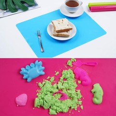 3 Pack Silicone mat Large Silicone Sheets for Crafts, Liquid, Resin Jewelry C…