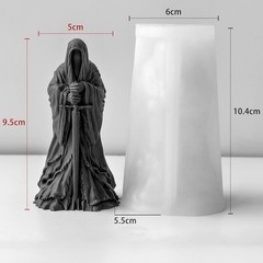 Skull Ghost Cylinder Animal Molds Bear Candle & Resin Mold – Resin Casting Silic
