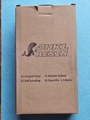 Crystal Clear Epoxy Resin Kit 16oz, Resists Yellow, Self Leveling, Easy Mix 1:1