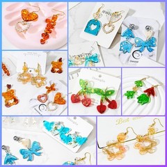 104Pcs Resin Molds Set for Women, Cute Designs with Accessories, Silicone Jew…
