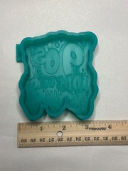 90s Forever Drip Text Freshie Mold | Silicone | Handmade