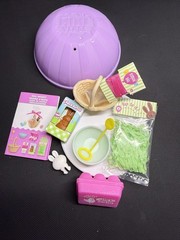 Mini Verse Mini Eggs Easter Doll Playset Accessories Lot 8pc Bunny Figure