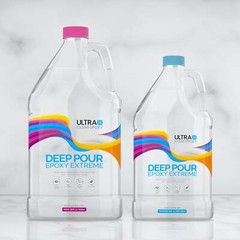 UltraClear Deep Pour Epoxy, Bubble-Free, Casting Resin, River Table – 3 Gal. Kit
