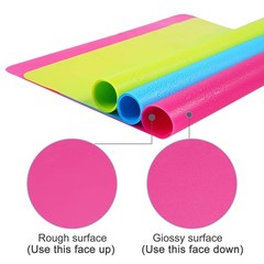 3 Pack Silicone mat Large Silicone Sheets for Crafts, Liquid, Resin Jewelry C…