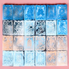 24* Different Tarot Silicone Molds Epoxy Resin Molds DIY Tarot Cards Games Resin
