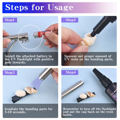 UV Resin Glue 25g Quick Dry Adhesive for Glass Metal Wood DIY Craft Repair