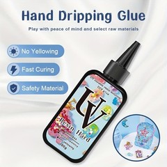 300g Upgraded Formula Crystal Clear Hard UV Resin Ultraviolet Fast transpancy