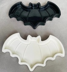 Halloween Bat Dish Tray Silicone Mold Resin Concrete Plaster DIY Gothic Crafts
