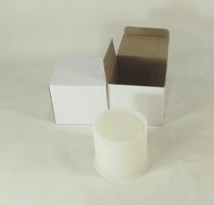 Cylinder Resin Plant Mold 2 Pack 3.33 Inches Tall Silicone Molds