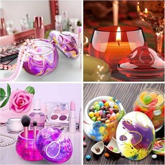 DIY Silicone Resin Casting Mold Mushroom Storage Box Epoxy Craft Moulding Tool