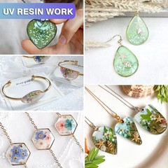 Clear UV Resin Fast Curing Hard Transparent Glue For Jewelry Making Craft Castin
