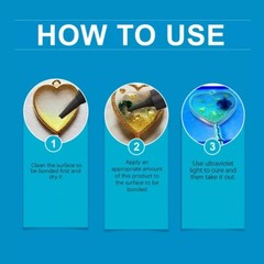 500g/1000g UV Resin Hard High Gloss UV Cure Epoxy Resin Crystal diy art