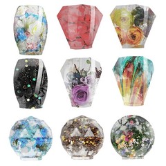 15 Pcs Resin Wine Bottle Stopper Molds Set | Silicone Molds for Epoxy Resin