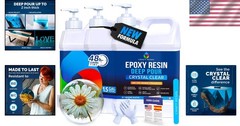 Professional Grade Epoxy Resin for River Tables – 1.5 Gallon