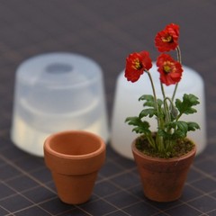 Reusable Silicone Molds Small Accessories Molds Silicone Texture for Pots