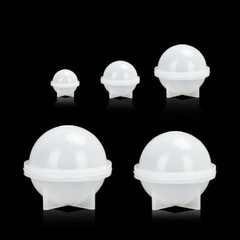 5/10Pcs Silicone Resin Casting Mold DIY Round Epoxy Mould Craft Making Tool Kit