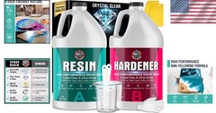 Self-Leveling Epoxy Resin – 1 Gal Kit, UV Resistant