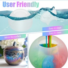 Silicone Apple Jar Resin Mold with Lid Stem – Epoxy Craft Mold