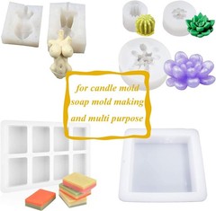 Silicone Mold Making Kit – 21.16 oz Clear Translucent Liquid Rubber