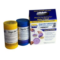 Dragon Skin 10 Medium Addition Cure RTV Silicone Rubber Pint – Mold Cast