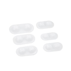 6 Sets Multifunctional Silicone Molds Flexible Doll Eye Molds Resin Durable