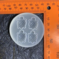 Resin Jewelry Casting Molds Turtle Silicone Mold for Resin Pendants Keychai