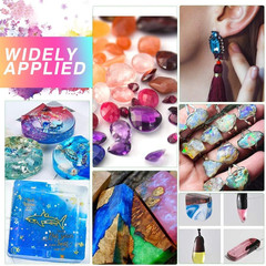 12 Colors Epoxy Resin Color Dye Colorant Liquid Epoxy Resin Pigment,10Ml Each,Tr