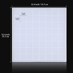 Chess Board Mold Resin Casting 12.4″x12.4″ Soft Silicone 3D Art DIY Crafts