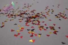 KITTIES GONE WILD – Multicolor metallic cat shape Glitter- Pixie Shapes-