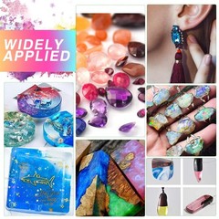 12 Colors Epoxy Resin Color Dye Colorant Liquid Epoxy Resin Pigment,10ml Each…