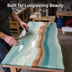 Heat Resistant Epoxy Resin High Temp Coating for Countertops Crafts Tumblers