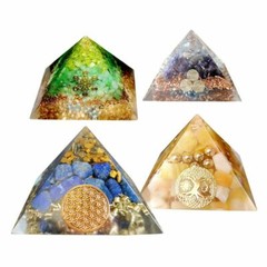 DIY Pyramid Silicone Mold Resin Jewelry Making Mould Epoxy Pendant Craft Tool US