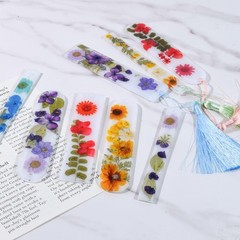 Set of 3 Bookmarks Silicone Mold, Small Medium Small, Medium, Large, White