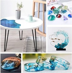 Fast-Curing Crystal Clear Epoxy Resin Kit – 16 Oz with Essential Accessories