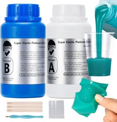 Silicone Mold Making Kit, Super Elastic Mold Making Silicone Rubber, Liquid S…