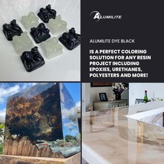 Liquid Color Dye Black – 1 oz, Highly Concentrated, Versatile for Resin & Art…