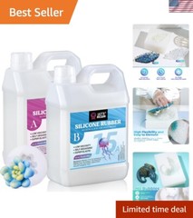 Platinum-Cured Liquid Silicone Rubber Kit – 1 Gallon for Smooth Mold Creation