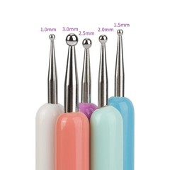 5 Pcs Pattern Tracing Stylus, Ball Embossing Stylus for Transfer Multicolor