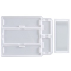 Silicone DIY Resin Mold Desk Storage Organizer Making Epoxy Casting Mould Tool