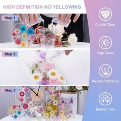 64OZ Crystal Clear Epoxy Resin Kit – No Yellowing, No Bubble Finish for Crafts