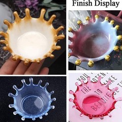 Resin Silicone Molds Dish Tray Bowl Epoxy Resin Casting Molds for DIY2682