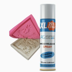 Silicone Mold Release Spray (16.9 fl oz / 500ml) Release Agent for Epoxy Resin,