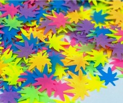 Cannabis Pot weed leaf Shape Glitter marijuana green, neon, purple white. Silver