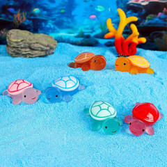 2Pcs Mini Turtle Silicone Mold, 3D Animal Epoxy Casting Molds for DIY Craft Cute